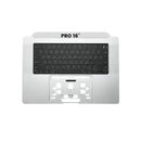 La carcasa superior con teclado para MacBook Pro 16" (A2991 / Late 2023) (Teclado US) (Plata) está disponible en Quetzaltenango.
