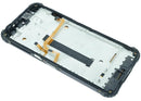 Pantalla LCD con marco Blackview BV9800 Pro usada, OEM Pull Grado A, color negro, para reparación.