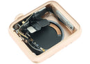 Carcasa trasera original Apple Watch Series 3 38mm Cellular, aluminio oro rosa, usada.