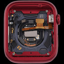Chasis aluminio rojo usado Apple Watch Series 7 45mm celular, carcasa de repuesto A2474.