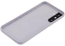 Repuesto tapa trasera plateada para Samsung Galaxy A14 5G con lente de cámara, sin logo, calidad Aftermarket Plus.