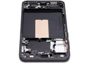 Pantalla OLED 120Hz para Samsung Galaxy S23 Plus Phantom Black con marco, repuesto para reparación.