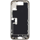 Tapa superior usada de iPhone 16 Pro Max Natural Titanium con small parts, lista para reparación de housing.