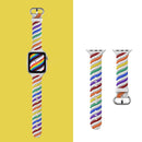 Compra la banda de silicona trenzada colorida para iWatch en Quetzaltenango, variedad de colores disponibles.