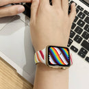 Compra la banda de silicona trenzada colorida para iWatch en Quetzaltenango, variedad de colores disponibles.