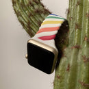 Compra la banda de silicona trenzada colorida para iWatch en Quetzaltenango, variedad de colores disponibles.