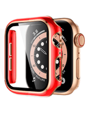 Protege tu iWatch 45mm con una funda bumper duro de PC brillante en Quetzaltenango.