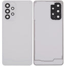 Tapa trasera blanca para Samsung Galaxy A33 5G, repuesto original para reparación de carcasa.