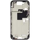 Encuentra la carcasa central con botones de encendido y volumen para iPhone 16 Pro Max en Quetzaltenango, calidad OEM usada de grado A en color Negro Titanium.
