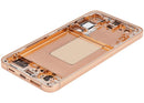 Pantalla OLED Samsung Galaxy S24 Plus 5G Sandstone Orange 120Hz con marco, repuesto para reparación de display.