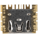 Puerto de carga micro USB 06 pin, 4 puntos de anclaje, repuesto C234 para reparación de dispositivos.