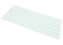 Kit de teclas checas plateadas para MacBook Neo 13" A3404 (2026), teclado Apple de repuesto.