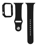 Encuentra la mejor banda de silicona negra con vidrio templado para iWatch de 46mm en Quetzaltenango.