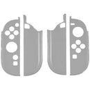 Funda protectora transparente con grip ergonómico para Nintendo Switch 2, set de dos piezas para protección completa.