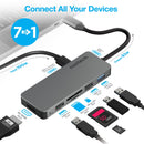 Naztech MaxDrive7 Universal USB - C Adapter GRIS (copia)
