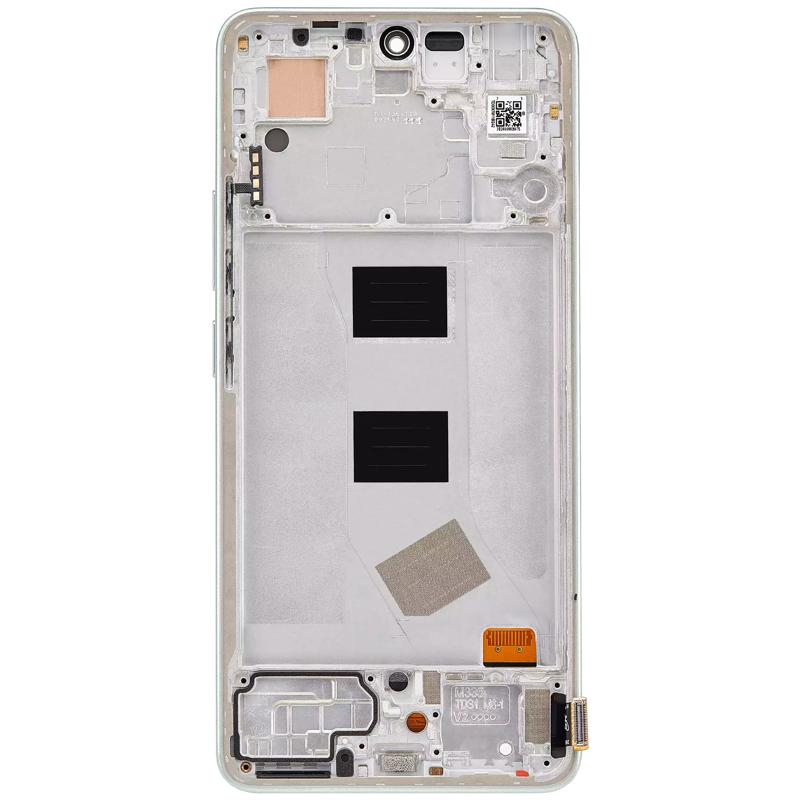 Reparación de pantalla Xiaomi Redmi Note 13 4G en Quetzaltenango - Pantalla con marco Aftermarket Incell en color Mint Green.