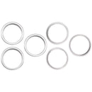 Anillo de bisel de cámara trasera para iPhone 16 Pro / 16 Pro Max en color Blanco Titanio, conjunto de 3 piezas, disponible en Xela Quetzaltenango.