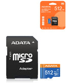 Memoria microSD Adata de 512GB Clase 10 disponible en Xela Quetzaltenango.
