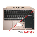 Encuentra la tapa superior con batería y teclado para MacBook Air 13 Retina en Quetzaltenango, Xela.