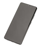 Pantalla OLED con marco para Samsung Galaxy S21 Ultra 5G (Negro Fantasma) Grado C