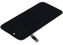 Pantalla original iPhone Air usada con cable flex de sensor de luz, ideal para reparación de display.