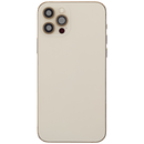 tapa trasera con puerto de carga iPhone 12 Pro (US Version) (Gold)