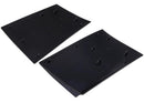 Carcasa frontal y trasera PS5 Ghost of Yotei Golden Black, compatible con modelos 1000, 1100, 1200.