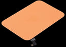 Tapa trasera Cosmic Orange usada para iPhone 17 Pro con MagSafe y NFC. Repuesto original para reparación.