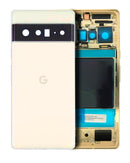 Tapa trasera original para Google Pixel 6 Pro (Sorta Sunny)