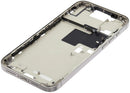 Chasis medio iPhone 16 Pro Max de titanio natural usado, con pequeñas piezas, ideal para reparación de Apple.