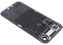 Tapa trasera original iPhone Air Space Black con logo Apple, orificio para cámara y MagSafe, ideal para reparación.