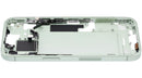 Chasis medio verde usado para iPhone 15 US Version (A2846) con pequeñas partes internas, listo para reparación.