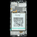 Pantalla original Samsung Galaxy M32 (SM-M325F) Service Pack, LCD display frontal de repuesto.