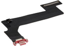 Puerto de carga flex cable OEM rosa para iPad 10 (2022) A2696, repuesto de alta calidad.