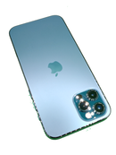 iPhone 12 Pro seminuevo azul, 128GB, con batería al 100%, grado 1, libre de fábrica.