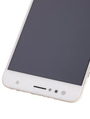 Pantalla LCD blanca con marco para Asus ZenFone 4 Selfie (ZD553KL/ZB553KL) refurbished, lista para cambio.