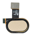 Botón de inicio con cable flexible para Motorola Moto E4 (XT1763 / 2017) / E4 Plus (XT1774 / 2017) en color dorado en Quetzaltenango.