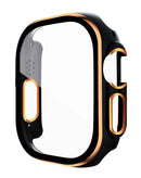 Protege tu iWatch 49mm con una funda bumper rígida en color negro y rose gold en Xela Quetzaltenango.