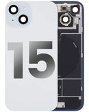 Encuentra la tapa trasera para iPhone 15 azul en Xela Quetzaltenango con garantía incluida.