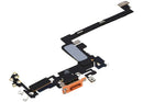 Puerto de carga Cosmic Orange con cable flex para iPhone 17 Pro A3293, repuesto refurbished.