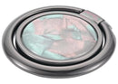 Soporte grip adhesivo metálico iridescent Omni Opulence tipo kickstand para agarre seguro de celular.