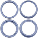 Conjunto de 10 anillos biselados azules para cámara trasera iPhone 14 / 14 Plus (A2632, A2649).