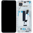 Pantalla refurbished azul Aurora con marco para Xiaomi Mi 10T Pro 5G, display de reemplazo.
