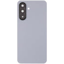 Tapa trasera gris de repuesto para Samsung Galaxy A17 4G/5G con lente de cámara.