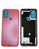 Tapa Original Para Motorola Xt2128 G20 Rosa Flamingo
