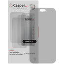 Paquete de 10 protectores de pantalla Casper Pro de cristal templado mate para iPhone 18 Pro, antihuellas y duraderos.