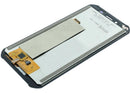 Pantalla LCD negra original para Doogee S40, repuesto sin marco, ideal para reparación de display roto.