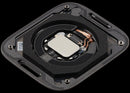 Tapa trasera Apple Watch Series 9 41mm GPS aluminio negro espacial, repuesto A2978 para reparación.