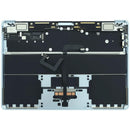 Tapa superior MacBook Air 13 A3240 Sky Blue con teclado ANSI US y batería, pieza de reparación refurbished.