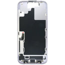 Tapa trasera original iPhone 17, color lavanda, con batería, versión US (A2849, A3105) para reparación.